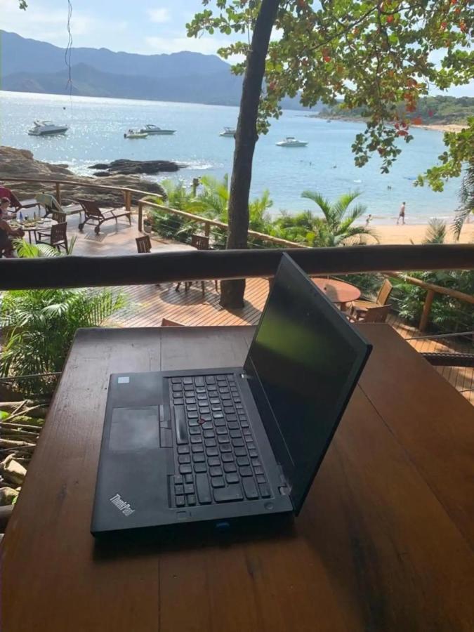 Residencia Em Condom, 1 Ou 2 Suites, Vista Para O Mar, Praia Do Curral, Ilhabela Exterior foto