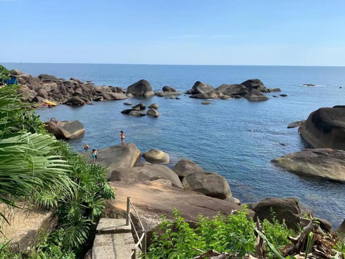 Residencia Em Condom, 1 Ou 2 Suites, Vista Para O Mar, Praia Do Curral, Ilhabela Exterior foto