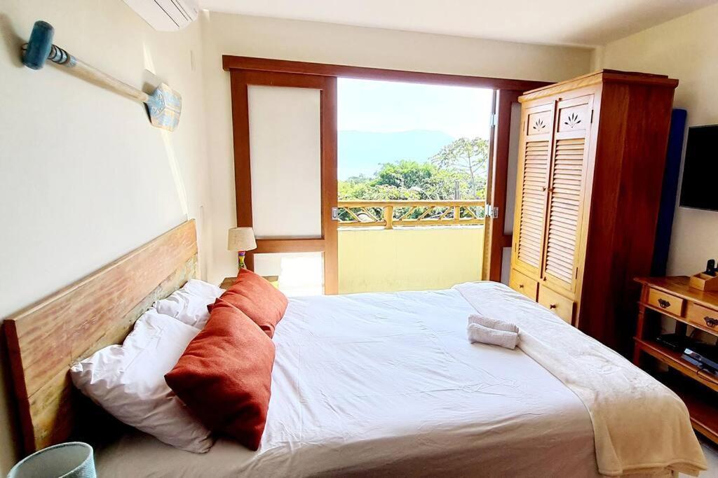 Residencia Em Condom, 1 Ou 2 Suites, Vista Para O Mar, Praia Do Curral, Ilhabela Exterior foto
